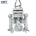 45kw 6inch electric motor or hydraulic submersible slurry pump for  transfer abrasive slurries in mining